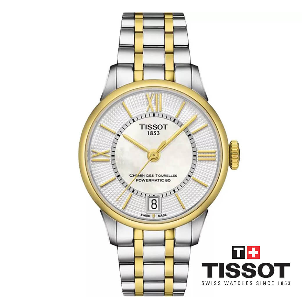 ĐỒNG HỒ NỮ TISSOT CHEMIN DES TOURELLES LADY T099.207.22.118.00 CHÍNH HÃNG